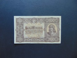 100 korona 1923 Magyar Pénzjegynyomda RT 
