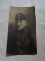 Régi katona-fotó, portré - 1915 (antik, 1910-es évek, I. világháború)