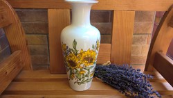 Zsolnay sunflower vase