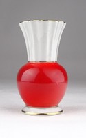 0X650 Régi Drasche porcelán váza 9 cm
