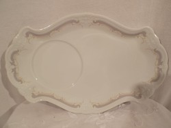 Porcelán - BARONESSE - reggeliző tálca - csésze , sütemény tartó - 26 x 16 cm - hibátlan