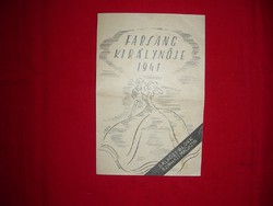 Farsang Királynője 1941