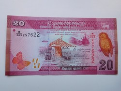 Sri Lanka 20 rupees 2015 UNC