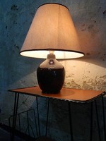 Nagyméretű retro kerámia asztali hangulat lámpa