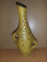 Gorka jellegű iparművész kerámia váza 32,5 cm (3/d)