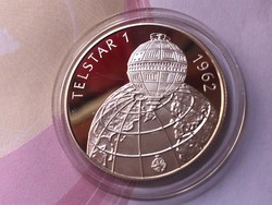 Telstar ezüst 500 Ft 31,46 gramm 0,925 PP