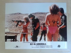 Ez is Amerika c. film mozi reklám vitrin fotói 7 db