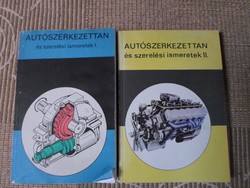 Autószerkezettan és szerelési ismeretek I-II. (Műszaki Könyvkiadó, 1991)
