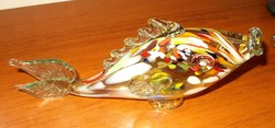 Muránói üveg hal.27 x 13 cm