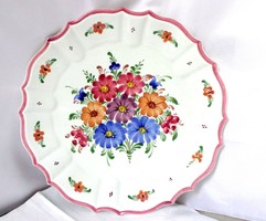 Wechsler Tyrolean wall plate hand painted