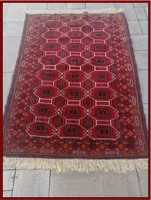 Kézi csomózású afgán nomád szőnyeg szőnyeg.136x97cm