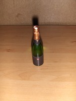 Vintage miniatűr üveg Champagne FRÉVAL pezsgő (2/p)