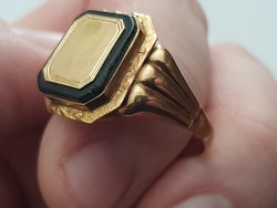 Szép régi arany pecsétgyűrű