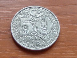 TÖRÖK 50 BIN (50.000) LÍRA 1999 #