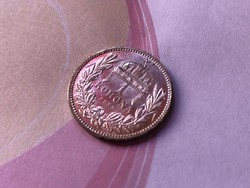 1915 ezüst 1 korona KB ,gyönyörű,karcmentes