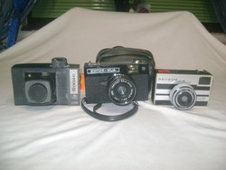 Retro fényképezőgép - három darab - Vilia, Beirette, ...