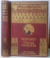 Hedin Sven Transzhimalája felfedezések és kalandok Tibetben XIII-XIV kötet átdolgozta Kondor Alfréd
