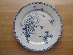 Antik Sarreguemines "Carmen" fajansz tányér lapostányér 23,8 cm