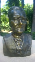 Vitéz Nagybányai Horthy Miklós Magy.o.kormányzója, altengernagy bronz szobor