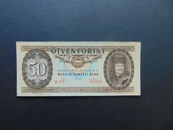 50 forint 1969 D 375 Szép ropogós bankjegy !!!