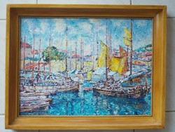 Vén Emil Dubrovnik című festménye