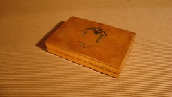 Régi fadoboz - bélyegzőpárna doboza