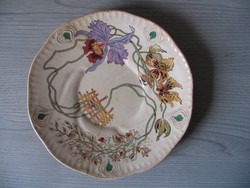 Antik tányér (Sarreguemines)- 19. század vége