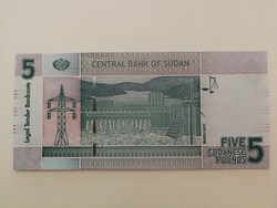 Szudán 5 Pounds 2017 UNC
