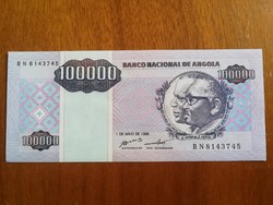Angola 100000 Kwanzas UNC 1995