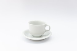 Alföldi Saturnus kávéscsésze - 2 csésze 1 db csészealj - retro porcelán mokkás eszpresszós csésze