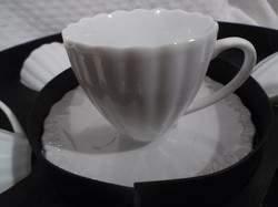 Porcelán - BETA - porcelán kávéskészlet - bontatlan dobozában - csésze fél deci