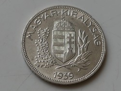 1 Pengő 1939 ezüst aUNC 10