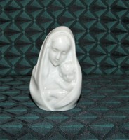 Szűz Mária a kis Jézussal Metzler & Ortloff fehér porcelán