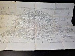 Nagy Magyarország zivatar megfigyelő állomás térkép 1898 