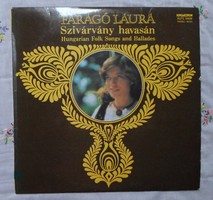 Faragó Laura: Szivárvány havasán - hanglemez (népdal, ballada, 1977)