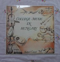 Bakfark Consort: Kollégiumi zene Magyarországon - hanglemez (1976)