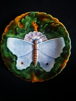 Schütz Blansko pillangós tányér 