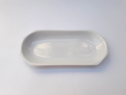 Hollóházi MALÉV relikvia - kisebb porcelán tálaló tányér, tál - repülő szervíz készlet darabja