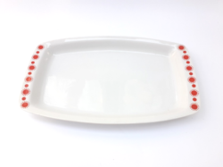 Alföldi centrum varia - napocskás tálaló tál - szögletes tálca - retro porcelán tányér