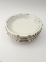 csak ljul felhasználó részére - 2 db Alföldi Saturnus mélytányér - retro porcelán leveses tányér