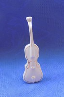 Porcelán hegedű 13 cm hosszú (po-1)