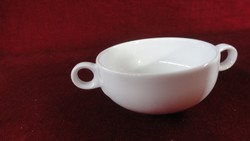 LILIEN porcelán Ausztria. Fehér leveses csésze, átmérője 11 cm. Vanneki!