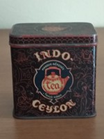 Antik (1927-1946) Indo Ceylon pléh teás doboz eladó