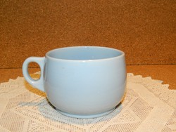 Kék Zsolnay pocakos csésze.