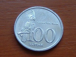 INDONÉZIA 100 RÚPIA 1999 ALU. KAKAKTUA RAJA #
