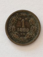 1 KRAJCÁR KB.  1869