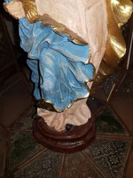 50 cm magas egyházi díszgyertya, remek állapotban, törés-, és karcmentes, igen szép festéssel