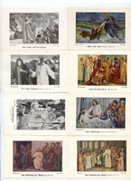 32 db szentkép Mate Mink-Born 1929-1940 között festett evangélium illusztrációiból