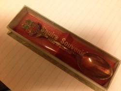 Squire souvenir angol szuvenír kiskanál, ezüstkanál, Windsor címer, gyűjtőknek