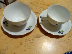 Porcelán teáscsészék